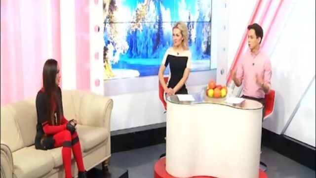 Айгера Дунамис в передаче "Доброе Утро" для ALMATY TV