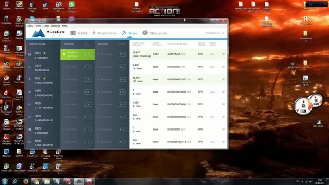 Обзор майнинга на видеокарте и на процессоре на программе MinerGate