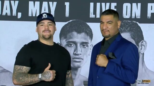 Andy Ruiz vs Chris Arreola - Face Off Энди Руис - Крис Арреола - Лицом к лицу