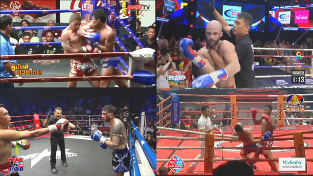 Аццкий Локоть. Rajadamnern, Muay Thai Super Champ, Max Muay Thai, Kun Khmer.