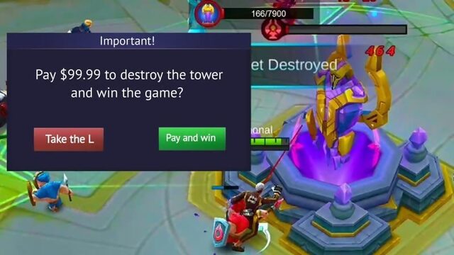 If Mobile Legends was made by EA..